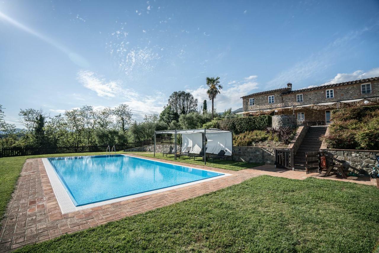 Accogliente Alloggio Con Vista E Piscina Lucca Exterior foto