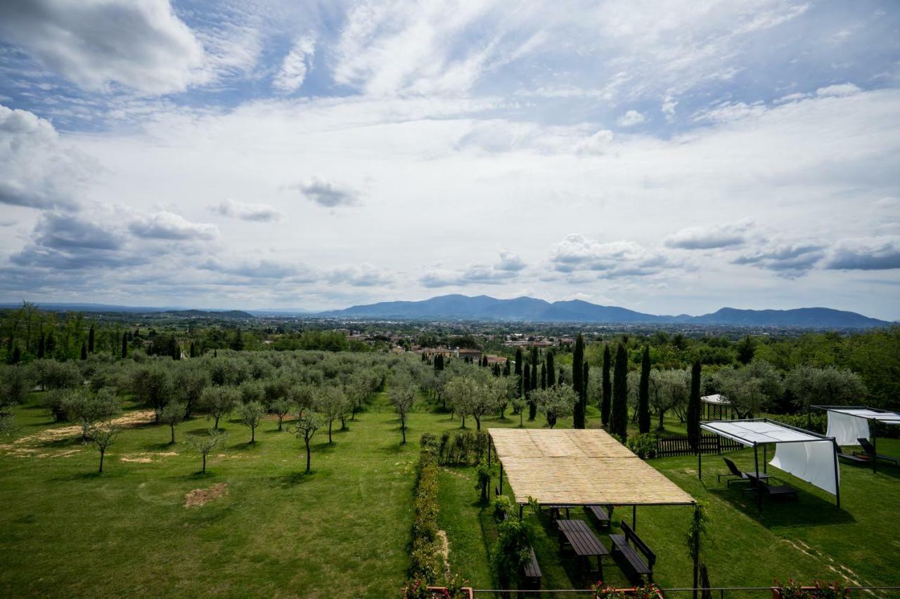 Accogliente Alloggio Con Vista E Piscina Lucca Exterior foto