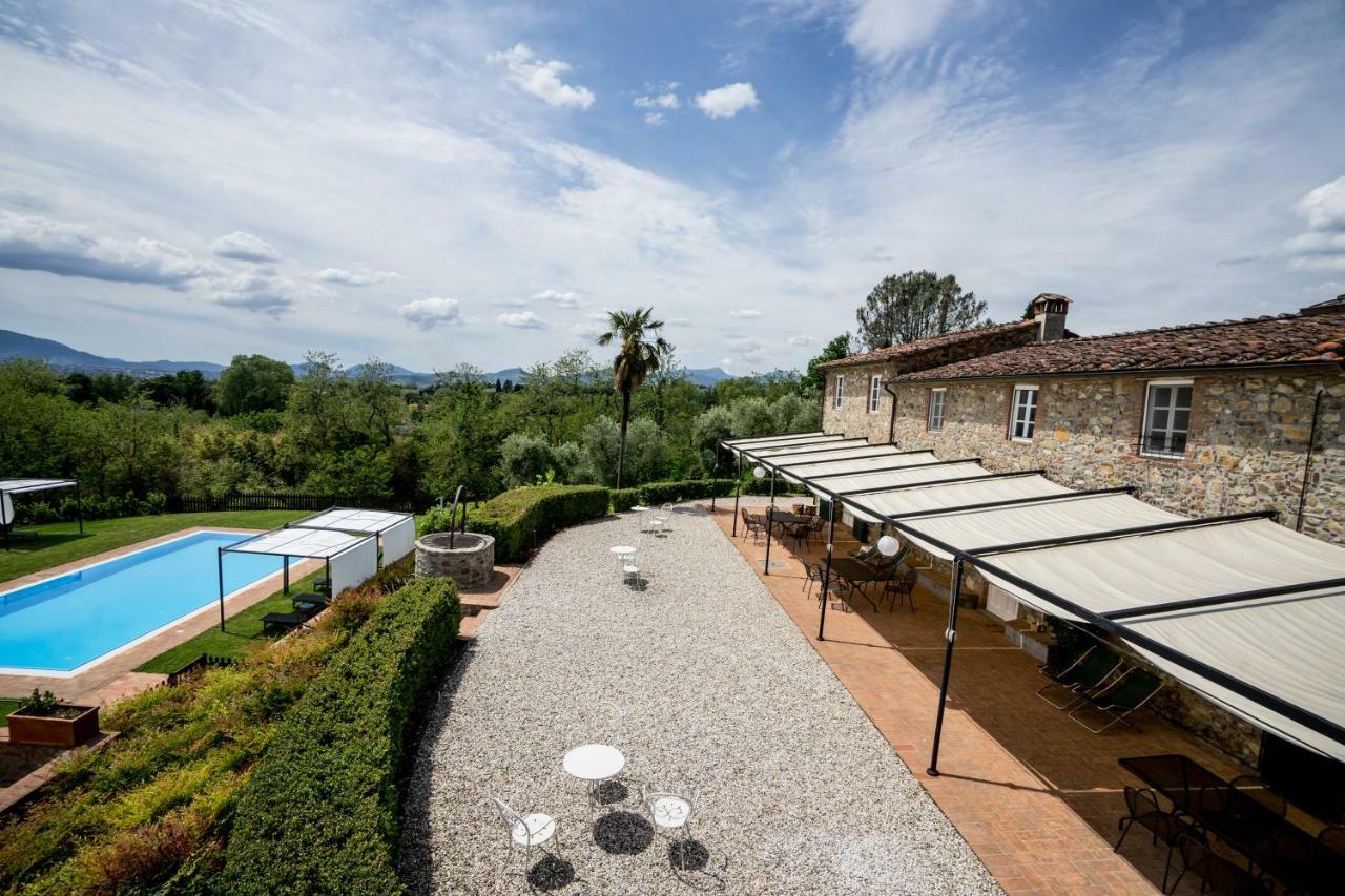Accogliente Alloggio Con Vista E Piscina Lucca Exterior foto
